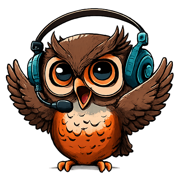 Happy owl